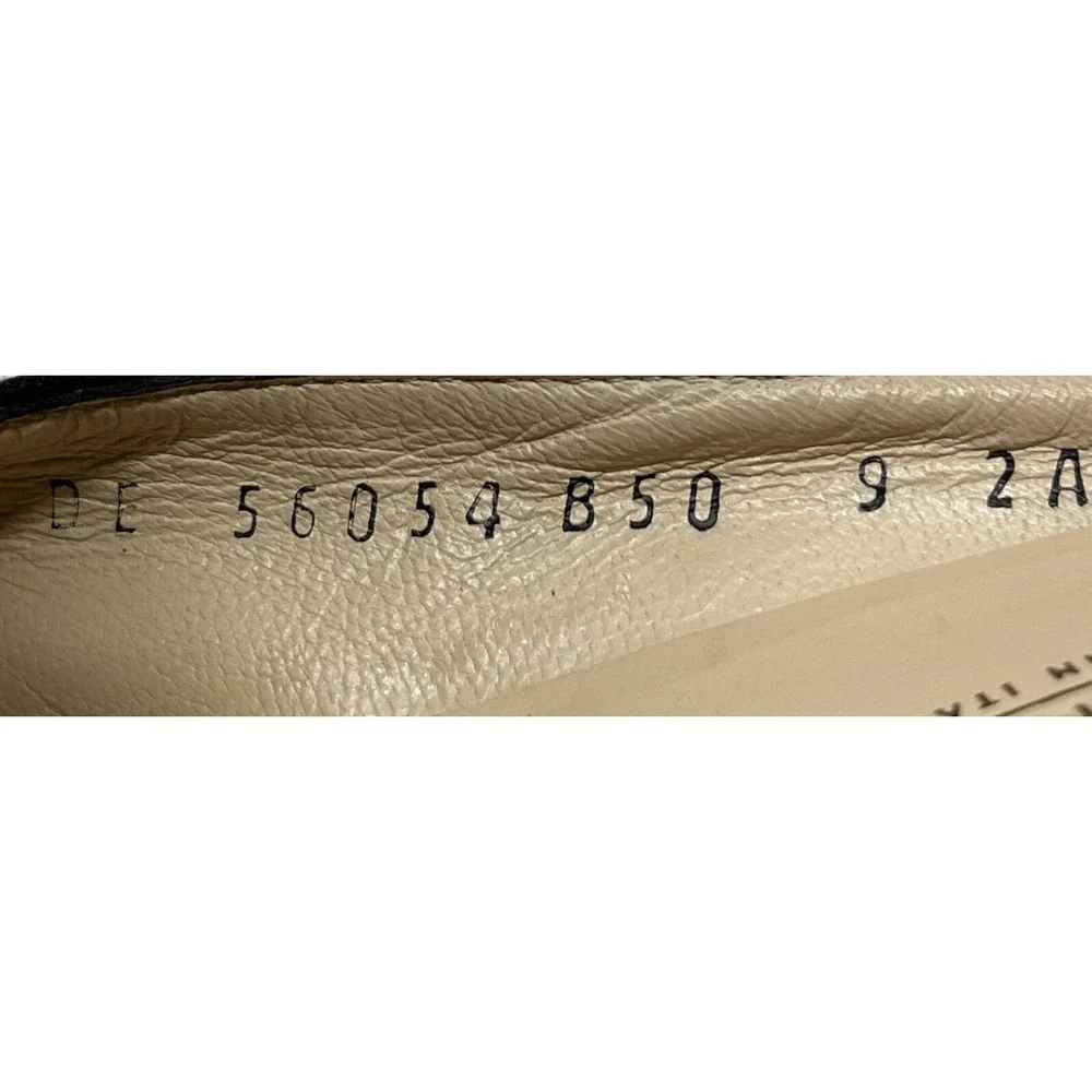 Salvatore Ferragamo Boutique Black Mule Women Size 9 2A‎_8